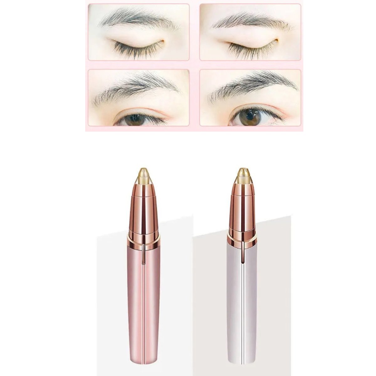 Velvet Brow Sculpting Wand Rechargeable Electric Eyebrow Trimmer