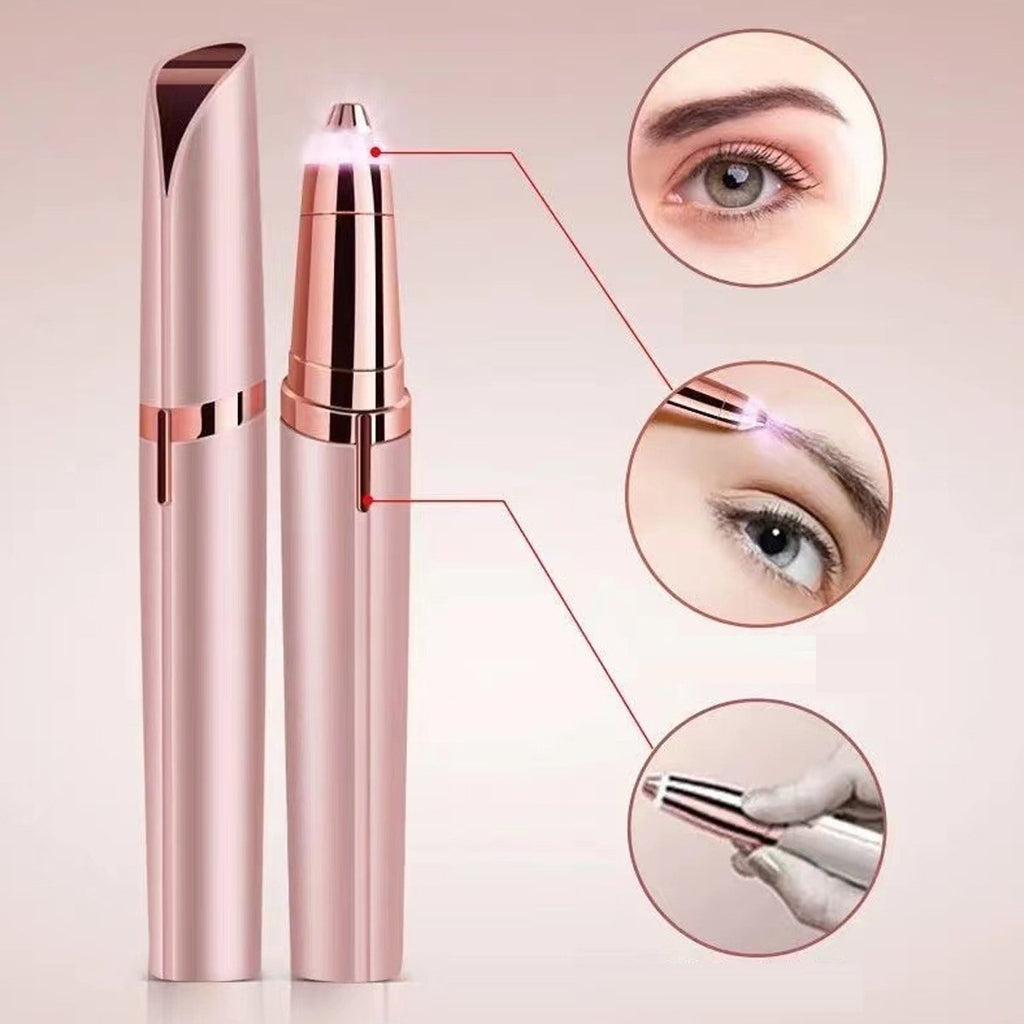 Velvet Brow Sculpting Wand Rechargeable Electric Eyebrow Trimmer