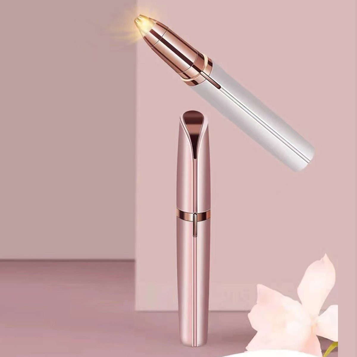 Velvet Brow Sculpting Wand Rechargeable Electric Eyebrow Trimmer